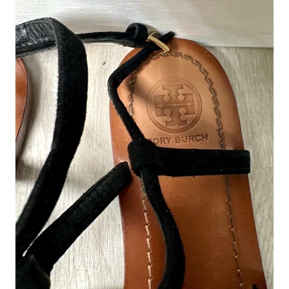 Tory Burch T Logo Thong Sandals 7.5 - Picture 4 of 6